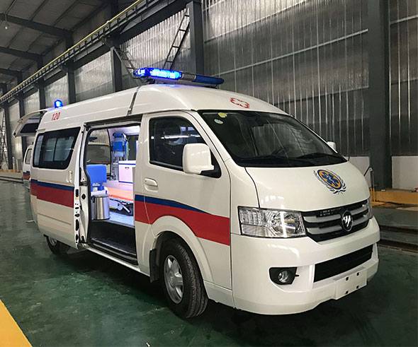 保定出院護送車